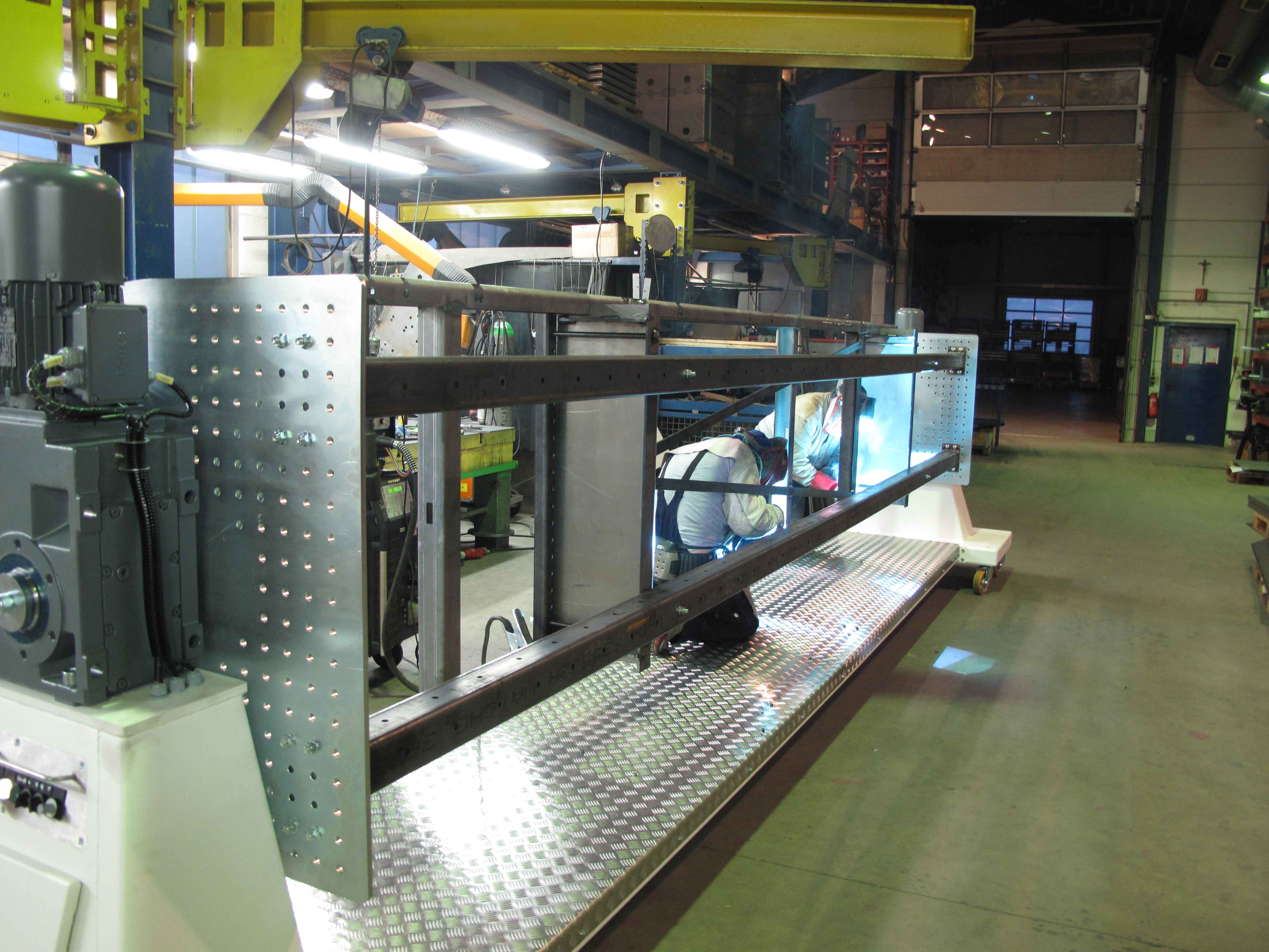  Ausschweißen in Drehvorrichtung 