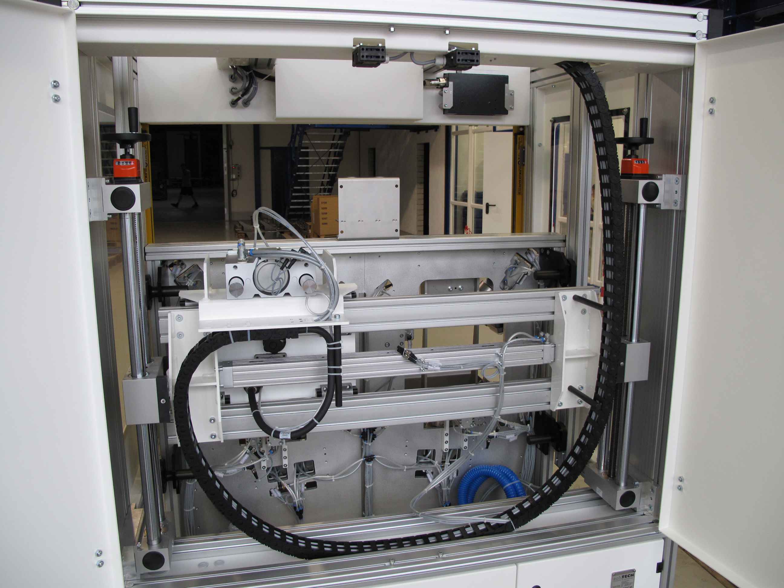 Lecktestanlage Schalldämpfer Lecktestanlage Schalldämpfer