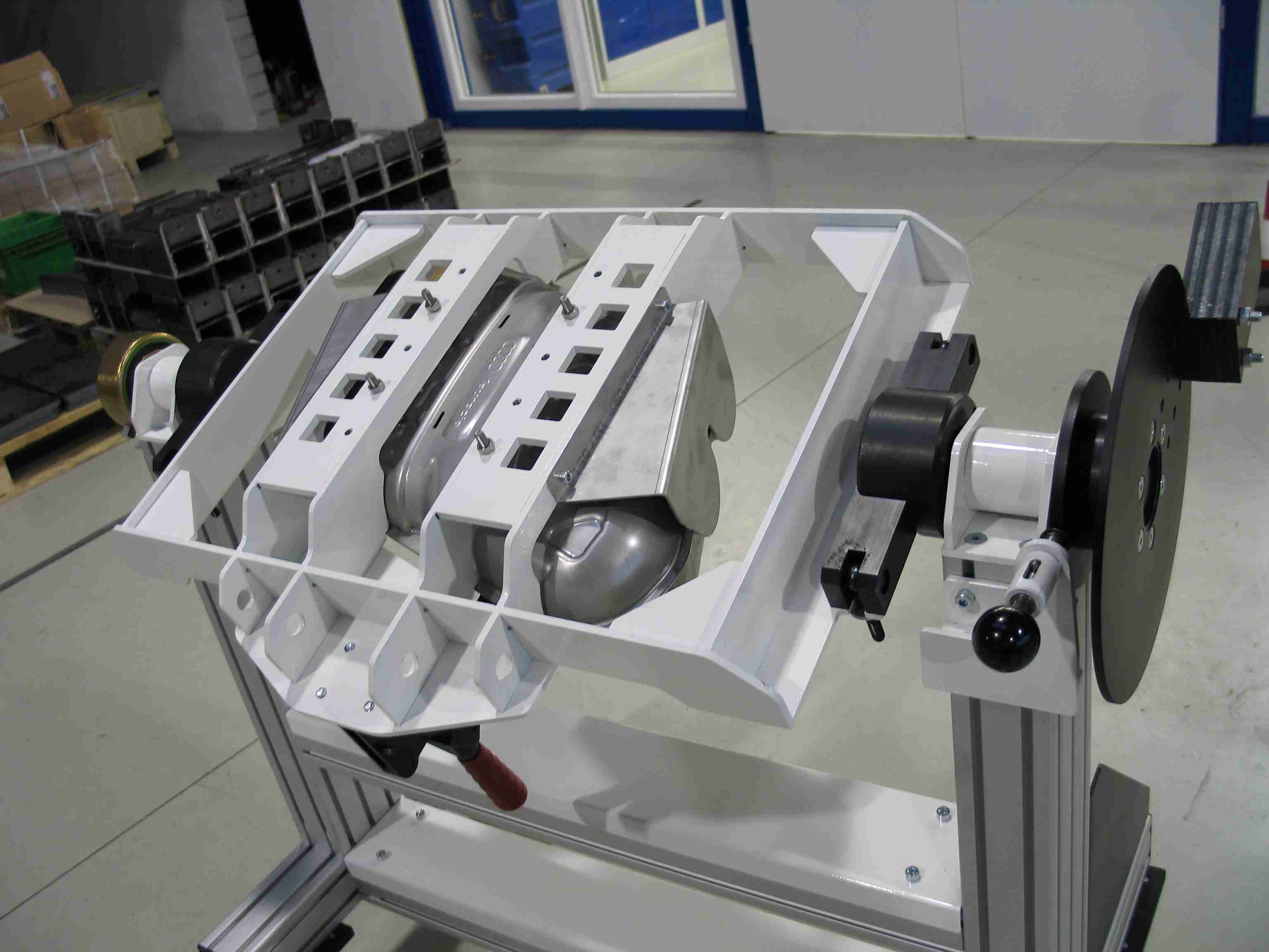 Handschweissung Schalldämpfer